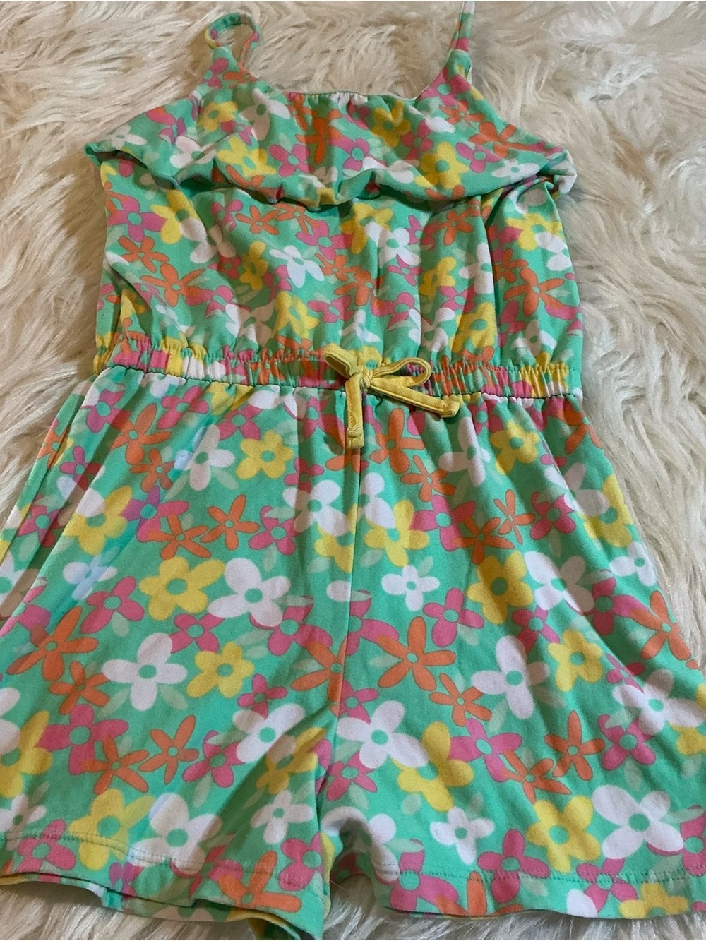 Extremely Me 6X girls cute floral romper